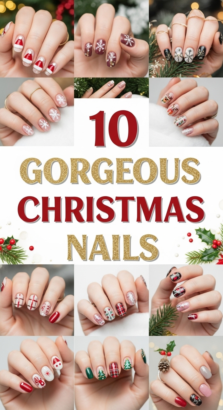 10 Gorgeous Christmas Nails