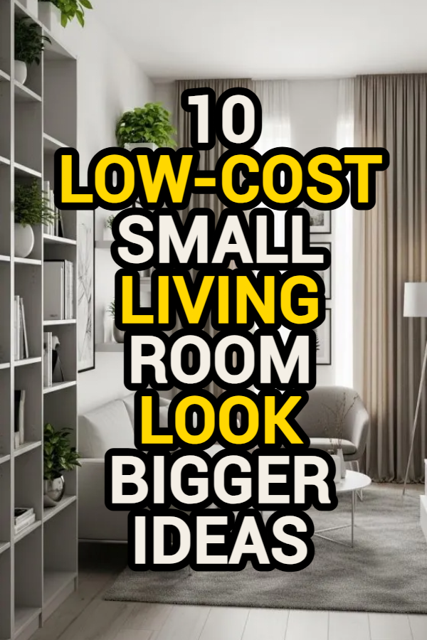 10 Small Living Room Look Bigger ideas