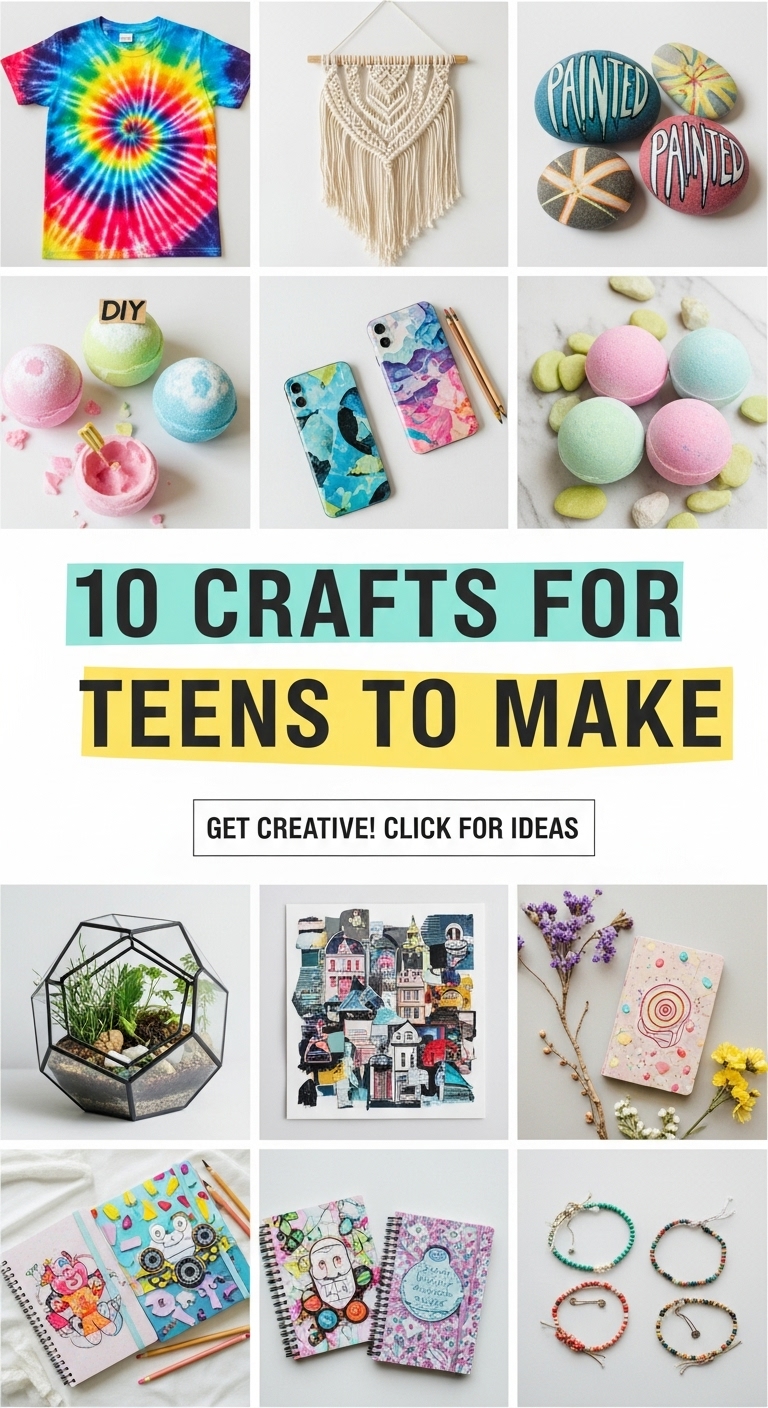 10 Crafts for Teens to Make