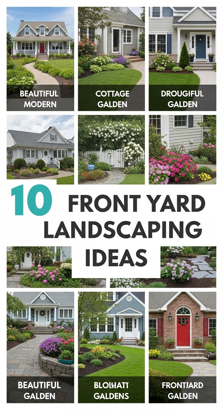 10 Front Yard Landscaping ideas