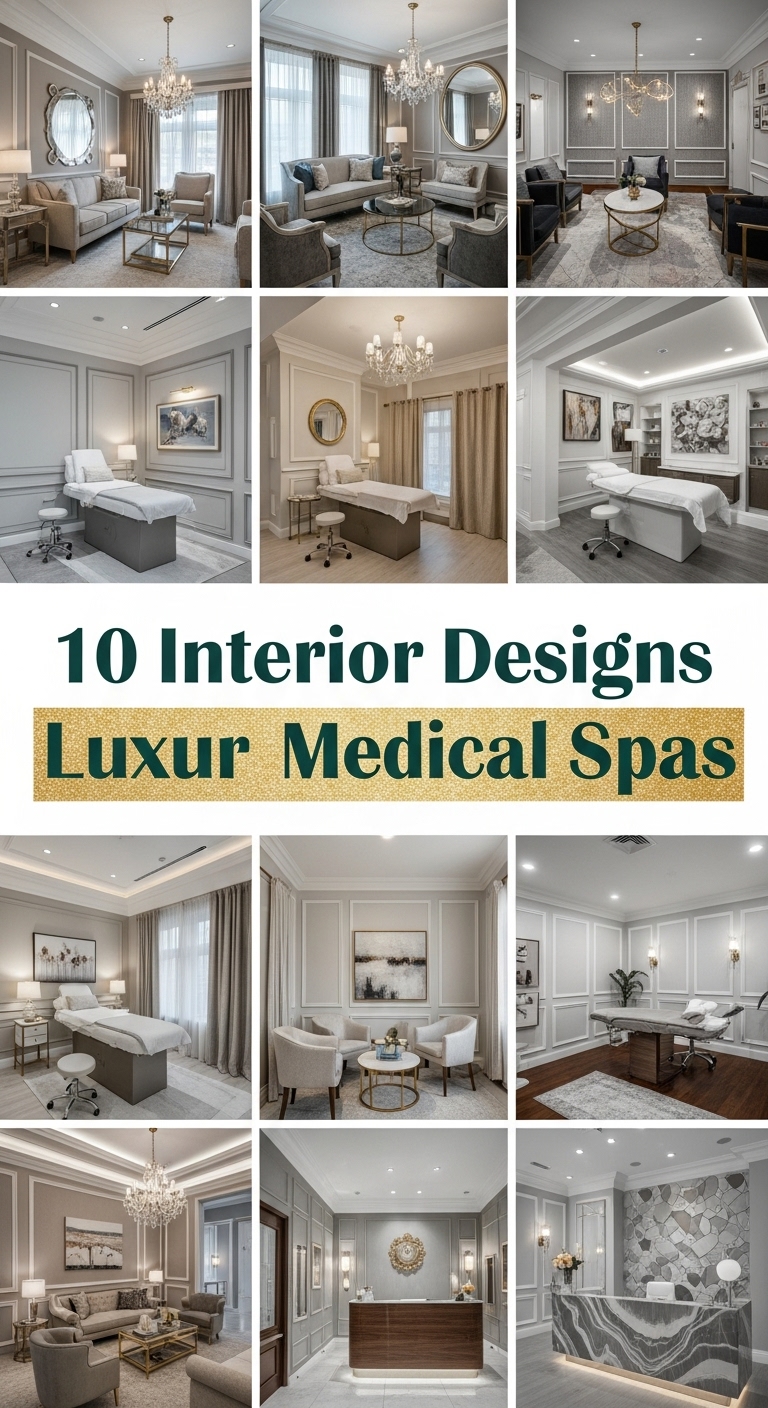 10 Elegant Interior Designs for Luxury Medical Spas