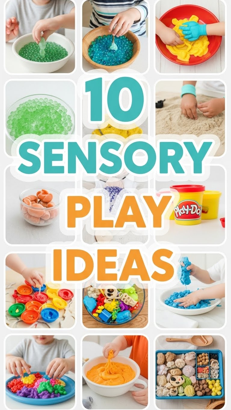 10 Sensory Play ideas