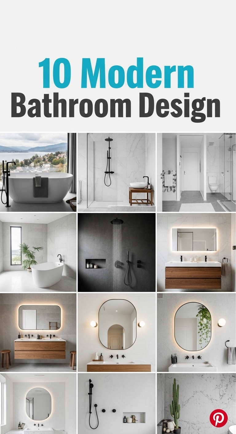 10 Modern Bathroom Design