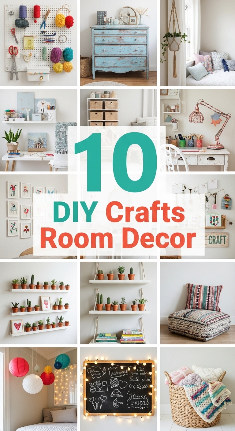 10 DIY Crafts Room Decor