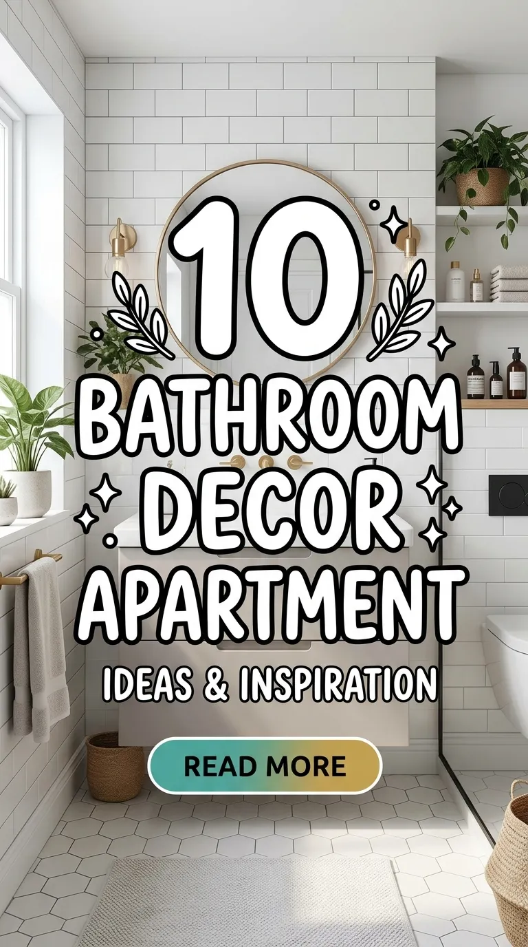 10 Bathroom Decor Apartment