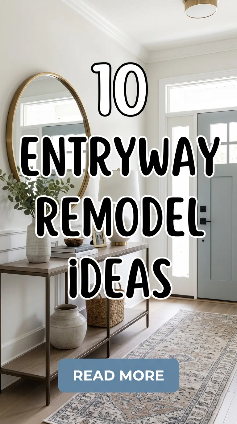 10 Entryway Remodel Ideas
