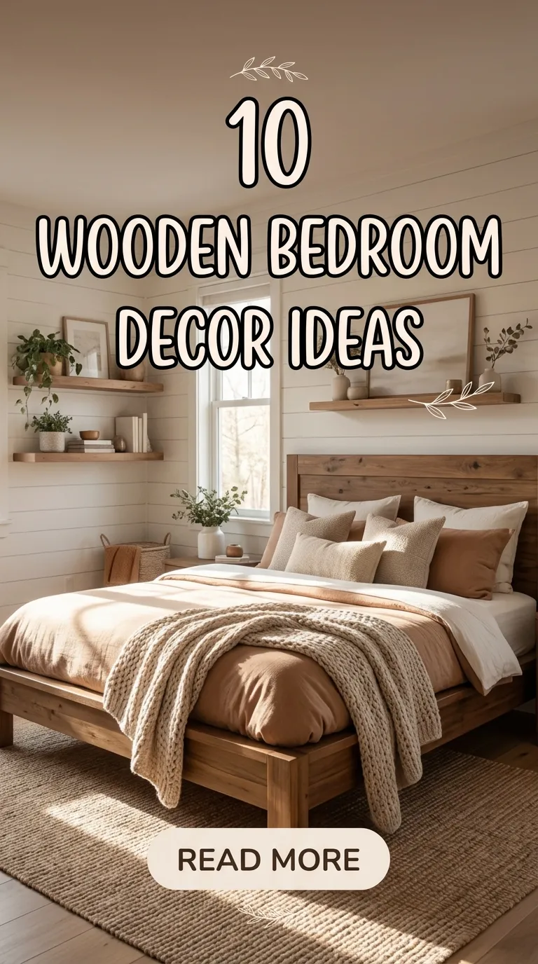10 Wooden Bedroom Decor Ideas