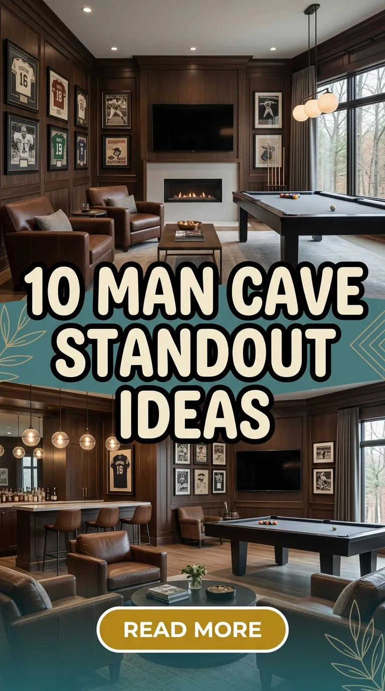 10 Man Cave standout ideas