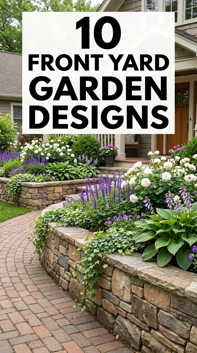 10 Front Yard Landscaping ideas