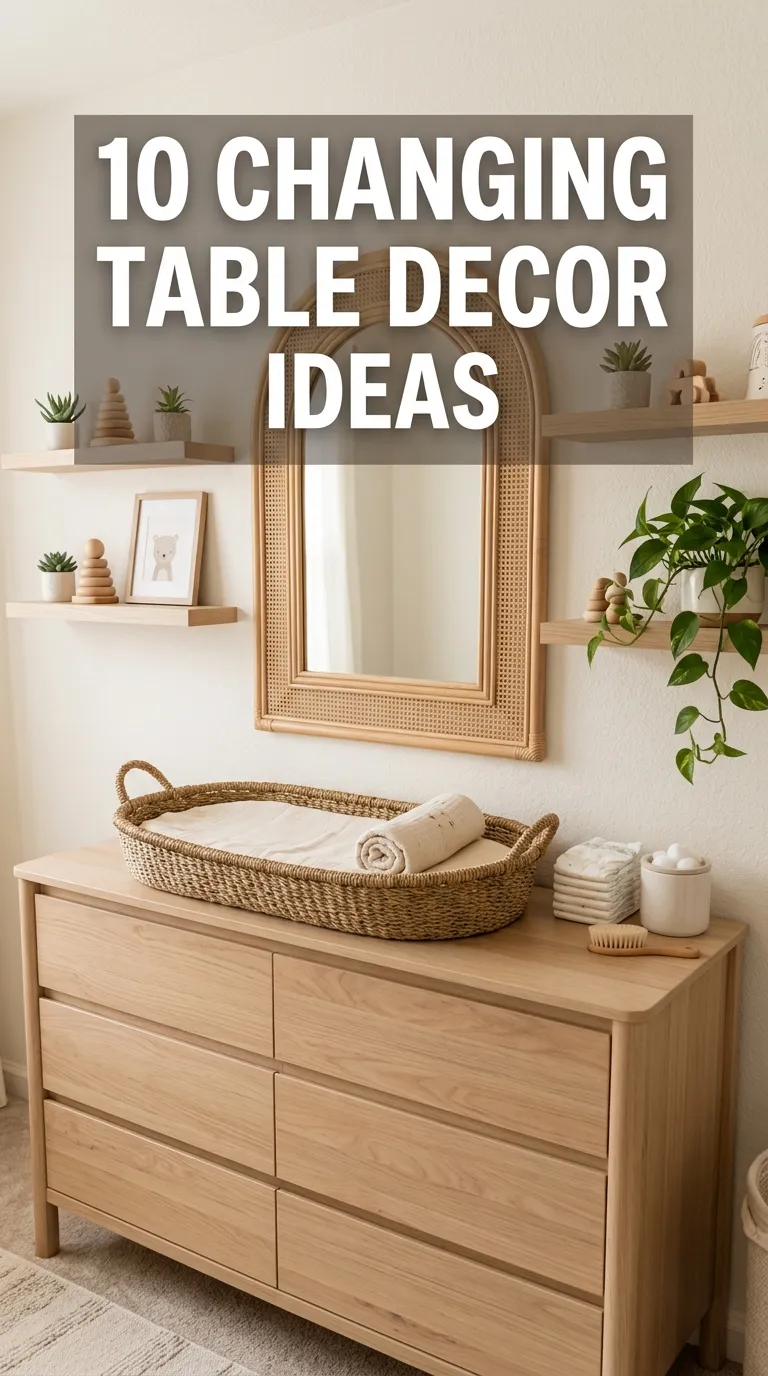 10 Changing Table Decor ideas