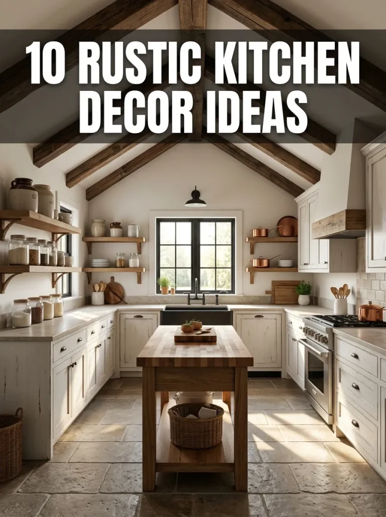 10 Rustic Kitchen Decor Ideas