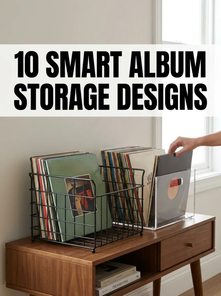 10 Clever Ideas for Album Storage