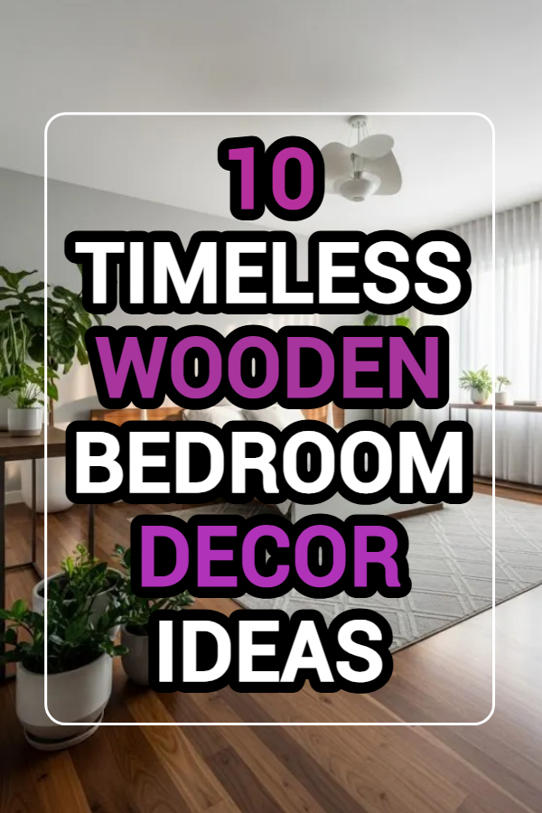 10 Wooden Bedroom Decor Ideas