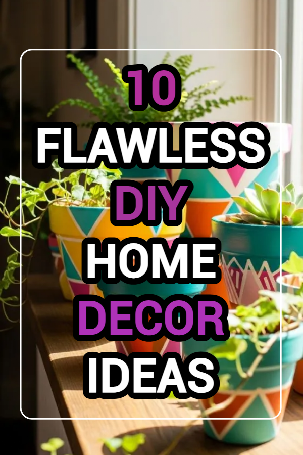 10 DIY Home Decor ideas