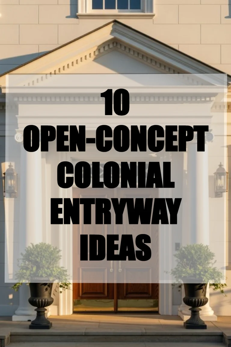 10 Colonial Entryway ideas