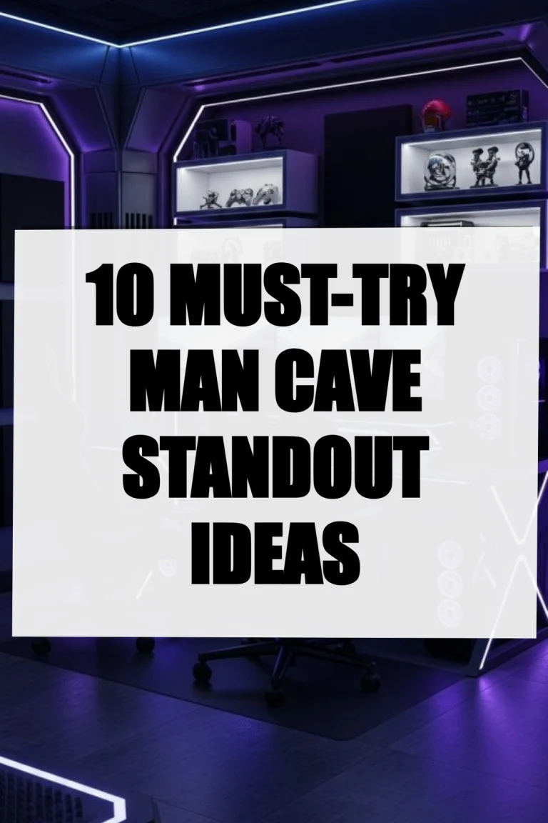 10 Man Cave standout ideas