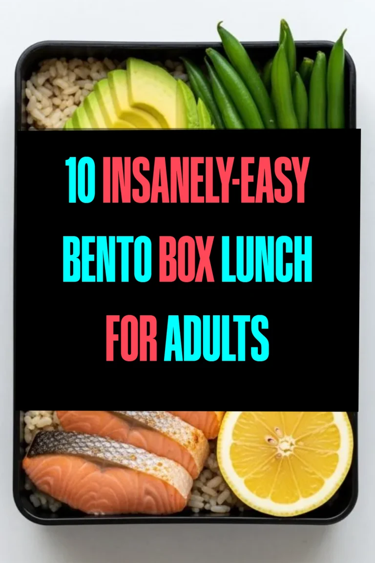 10 Classy Bento Box Lunch For Adults