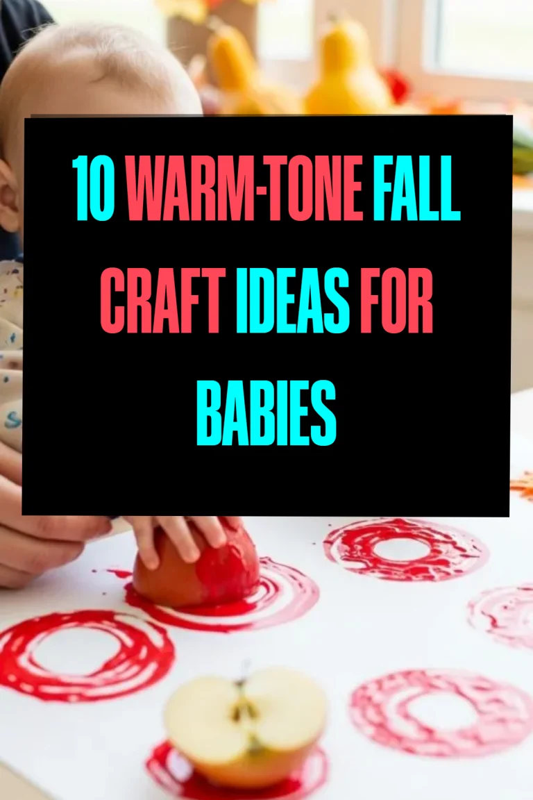 10 Fall Craft Ideas for Babies
