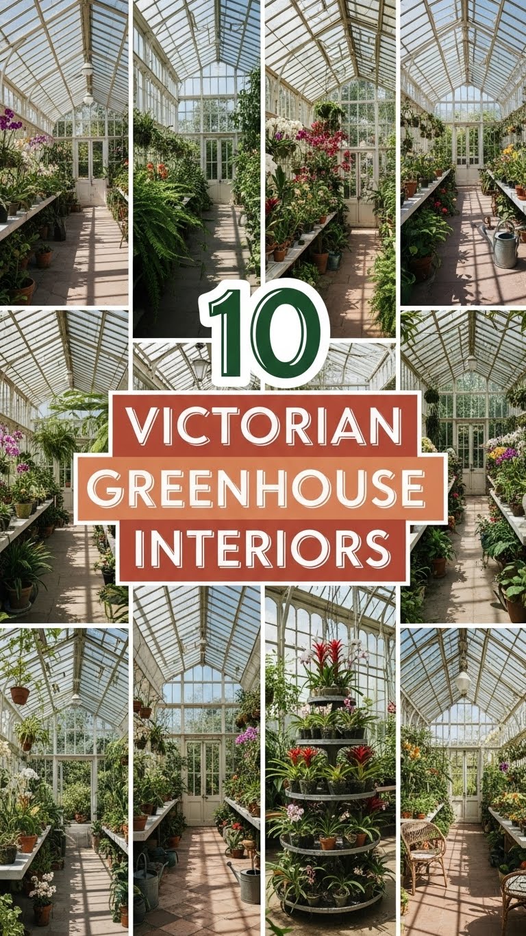 10 Victorian Greenhouse interiors
