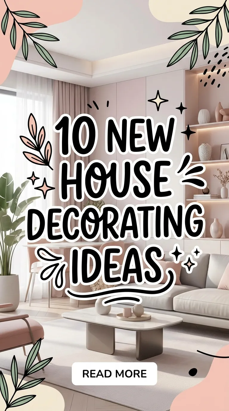 10 New House Decorating ideas