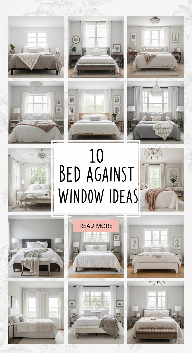 10 Bed Against Window ideas