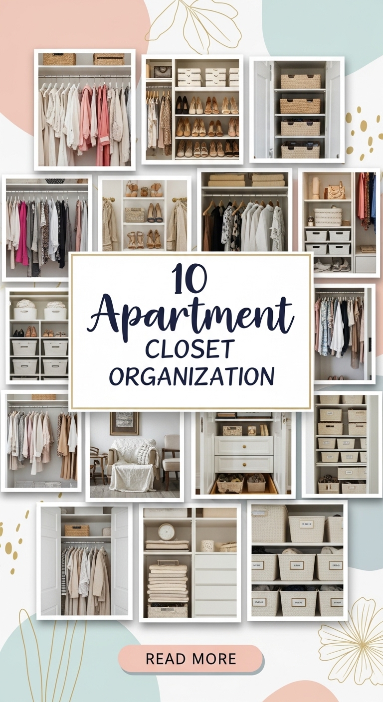 10 Apartment Closet Organization