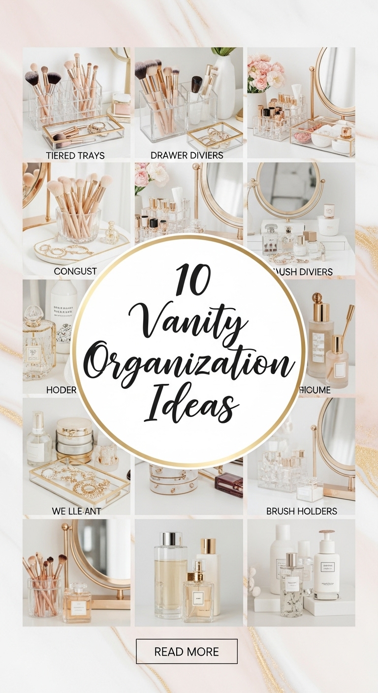 10 Vanity Organization ideas