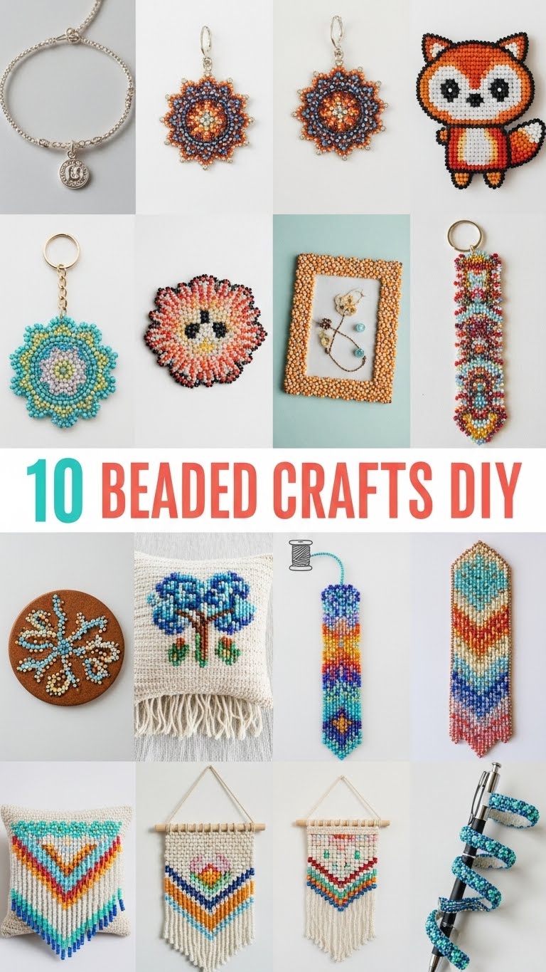 10 Beaded Crafts DIY