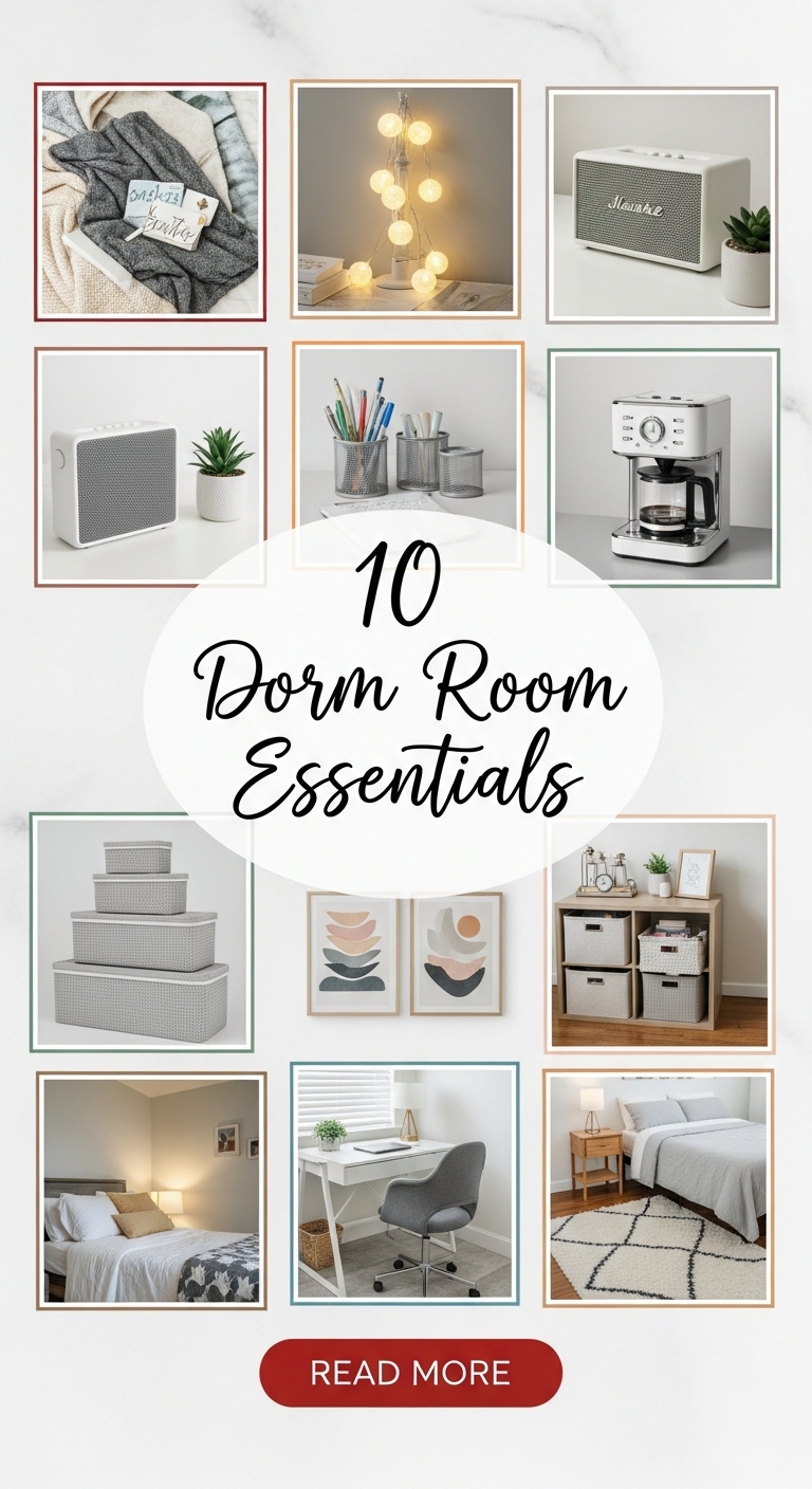 10 Dorm Room Essentials ideas