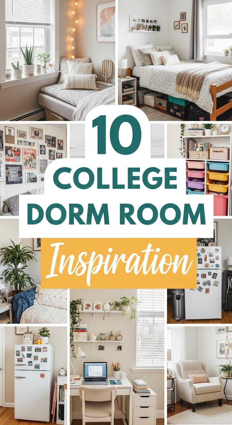 10 College Dorm Room Inspiration