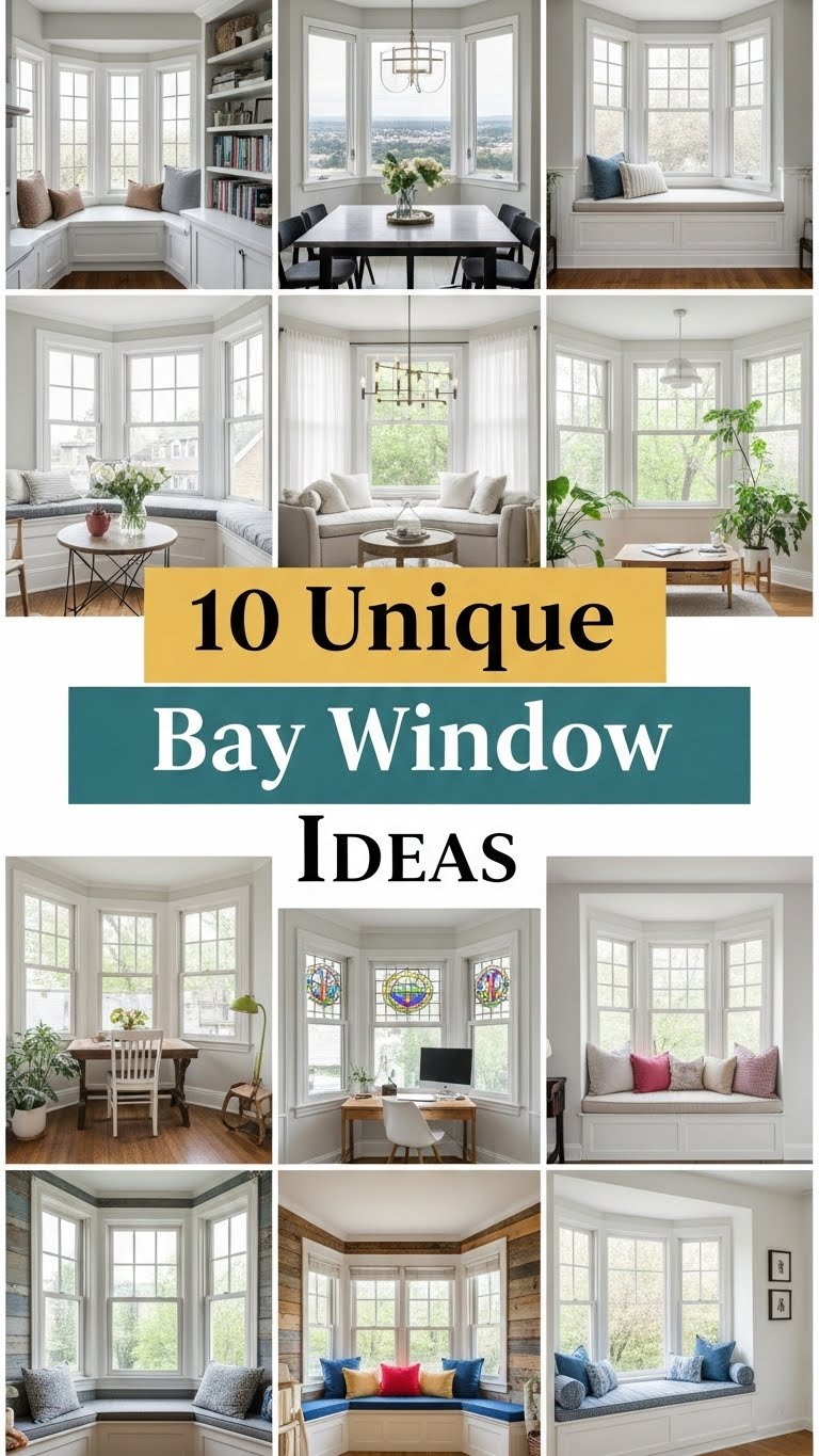 10 Unique Bay Window Ideas