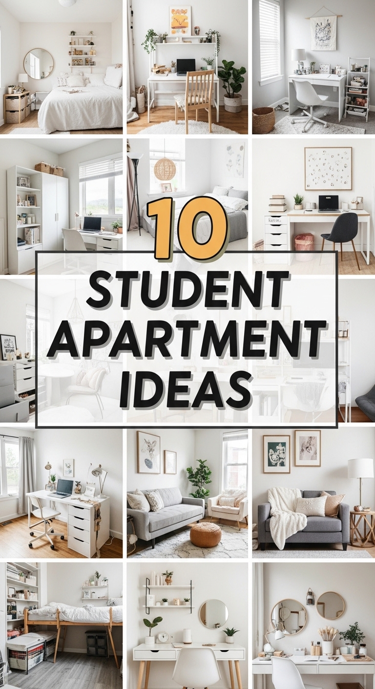 10 Student Apartment ideas