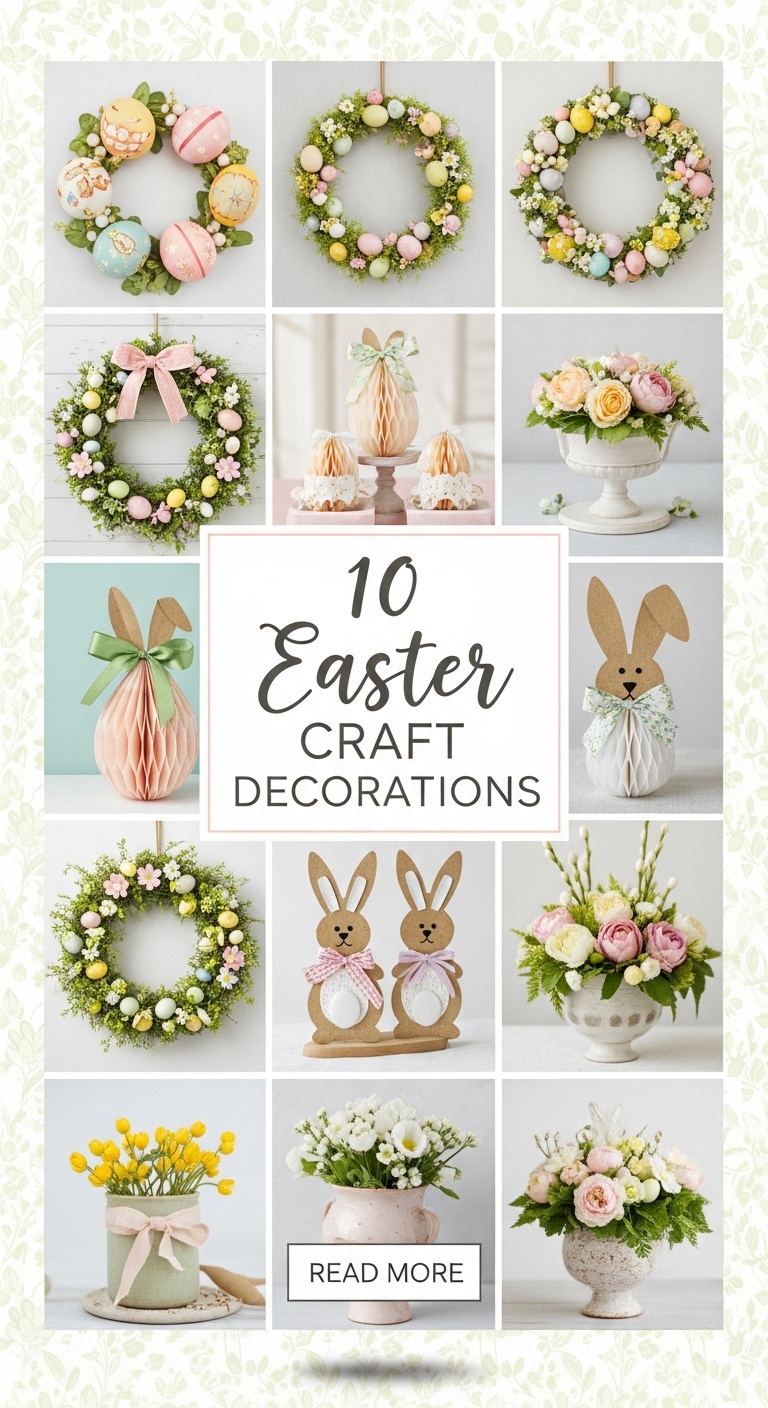 10 Easter Craft Decorations
