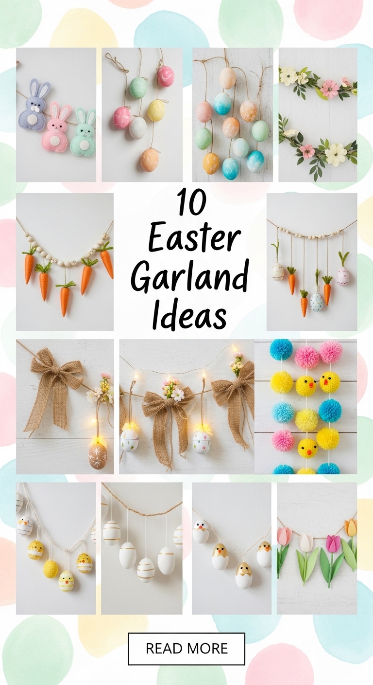 10 Easter Garland ideas
