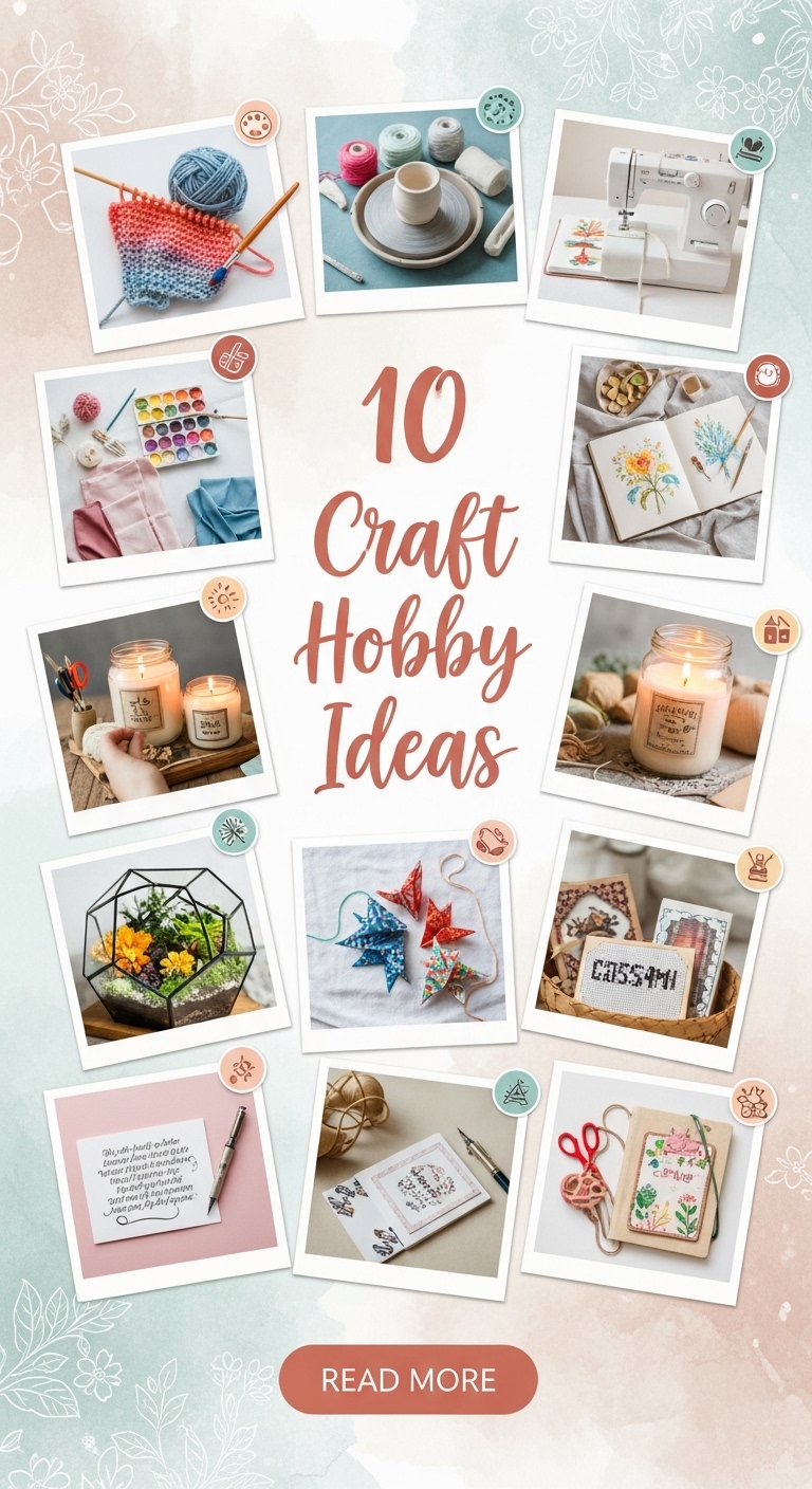 10 Craft Hobby ideas