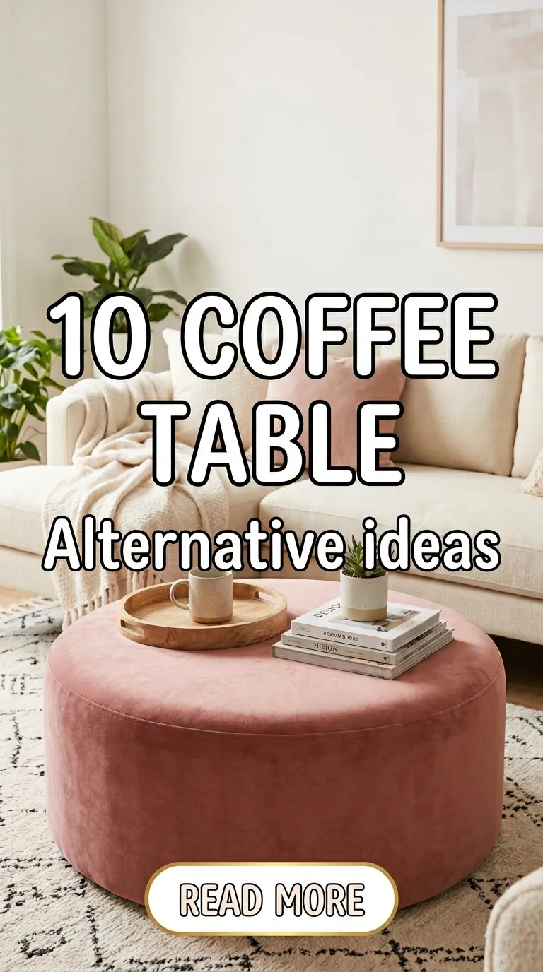 10 Coffee Table Alternative ideas
