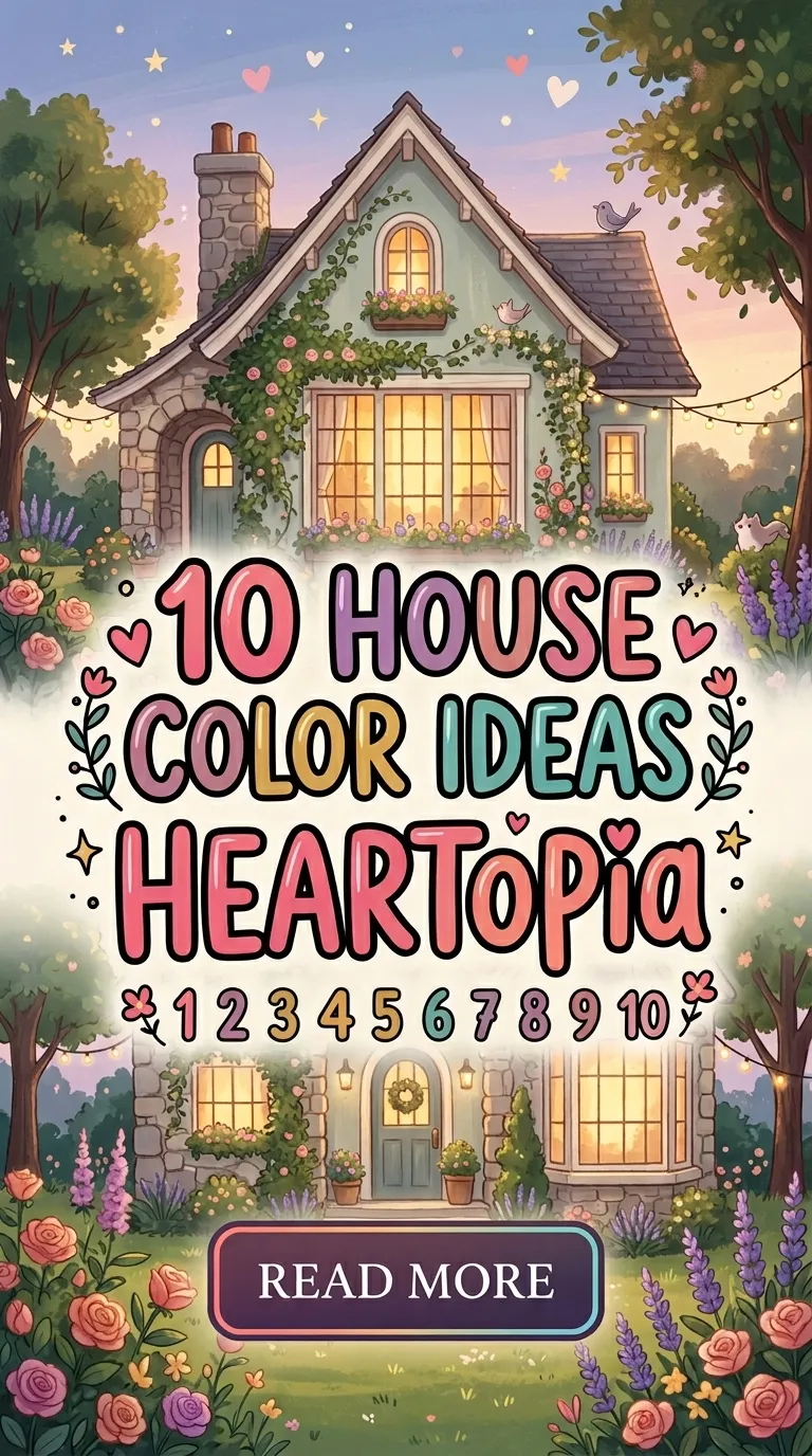 10 House Color ideas Heartopia