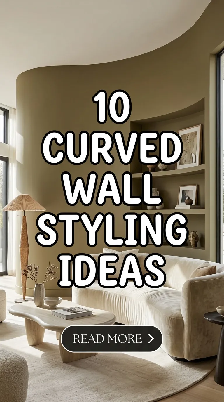 10 Curved Wall Styling ideas