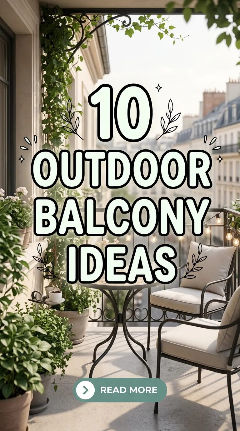 10 Outdoor Balcony Ideas