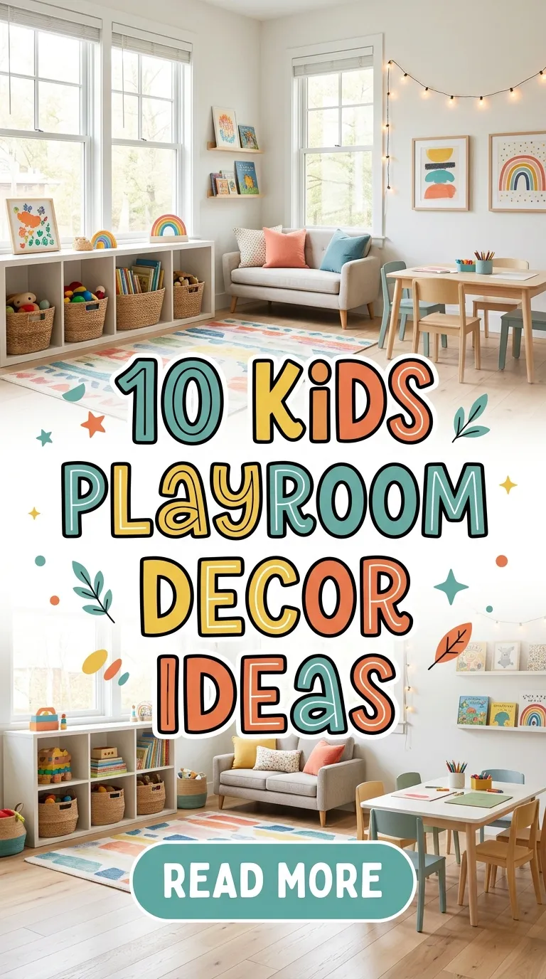 10 Kids Playroom Decor Ideas