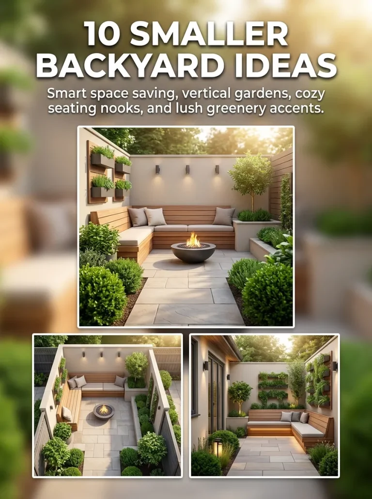 10 Smaller Backyard Ideas